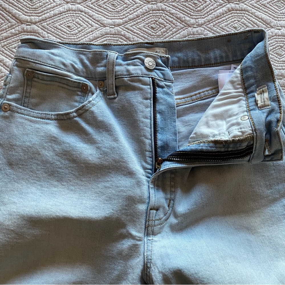 Madewell The Perfect Vintage Straight Jean in Mosedale Wash Women’s Size 28 - Picture 7 of 16